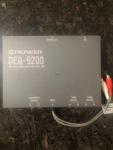 Pioneer Deq-9200 DSP Audio Processor with Auto EQ