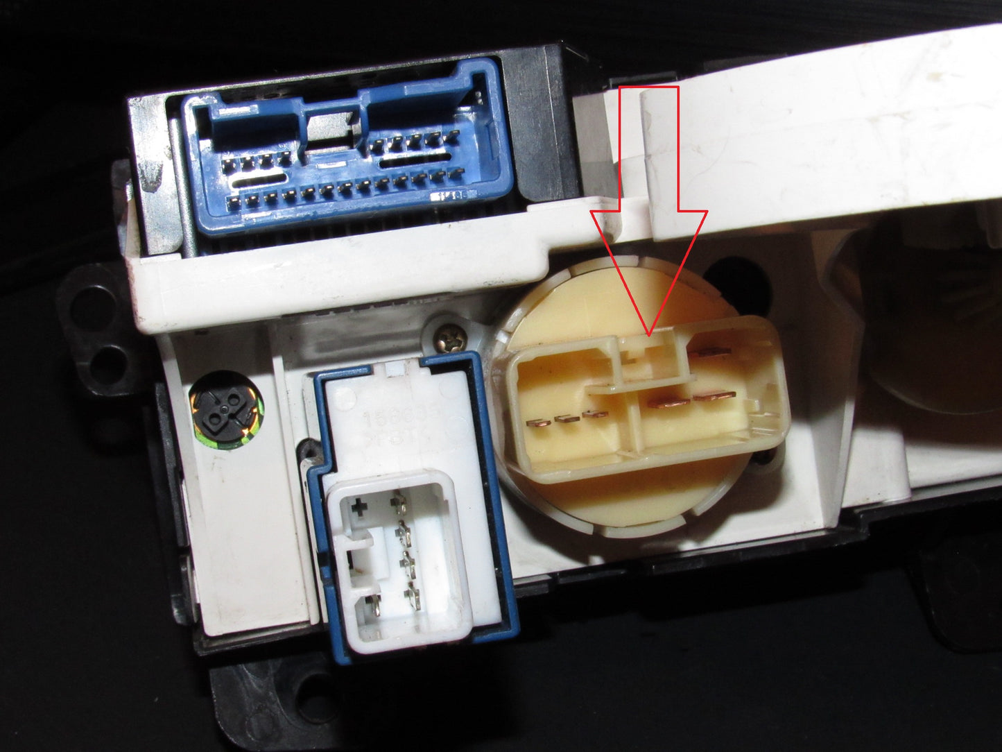 94-99 Toyota Celica OEM Climate Control Pigtail Harness Connector