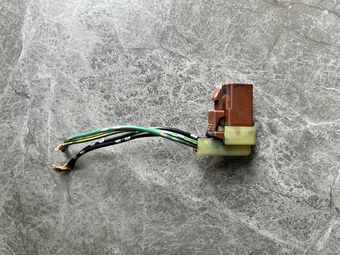 98-02 Honda Accord OEM JDM Front Fender Side Marker Light Harness Connector - Left