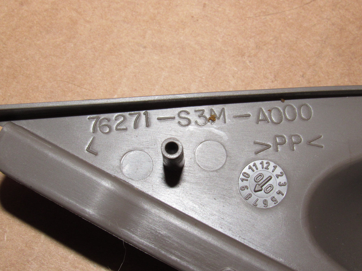 01-03 Acura CL OEM Front Door Tweeter Speaker Triangular Mounting Housing Trim - Left