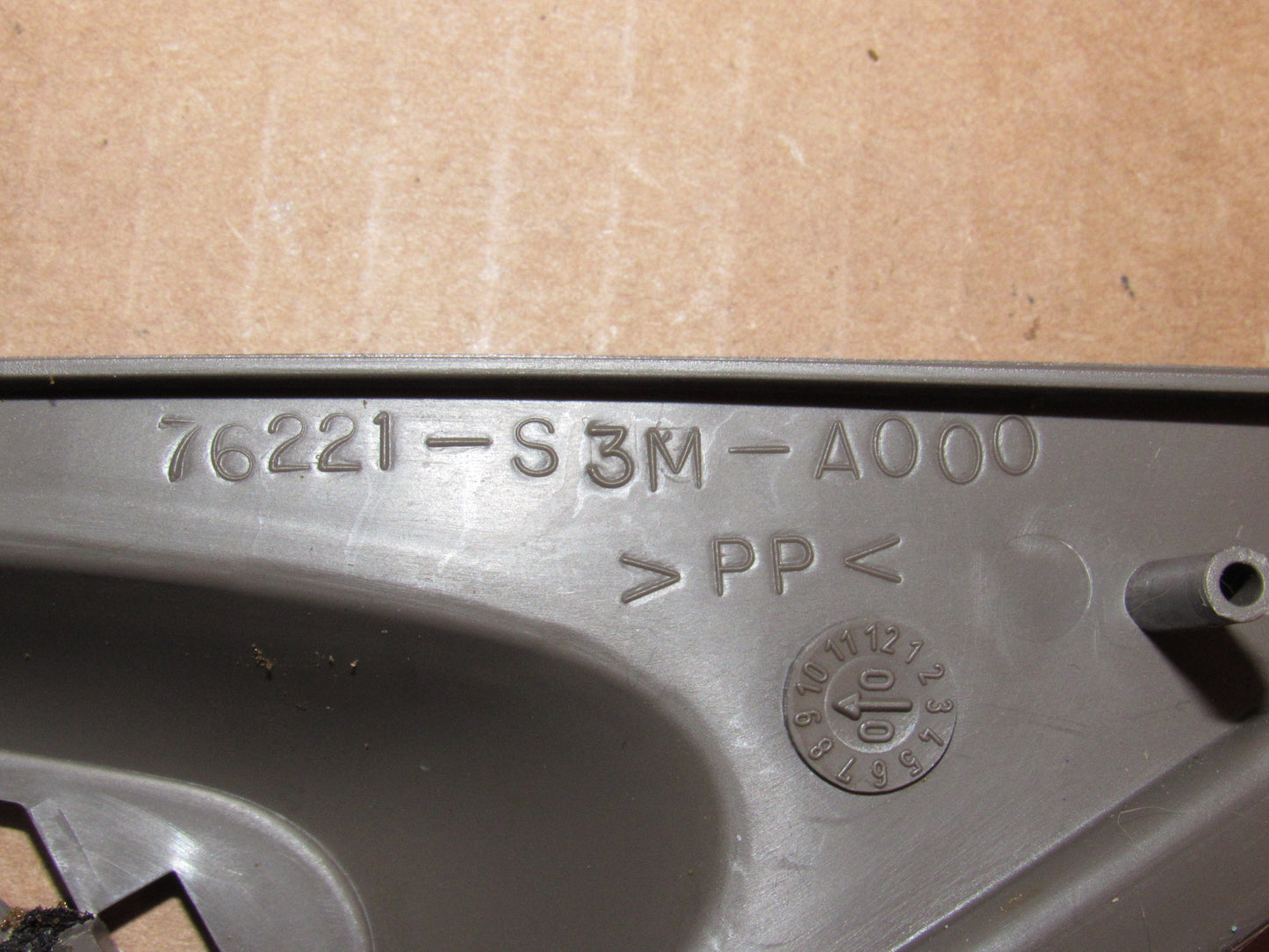 01-03 Acura CL OEM Front Door Tweeter Speaker Triangular Mounting Housing Trim - Right