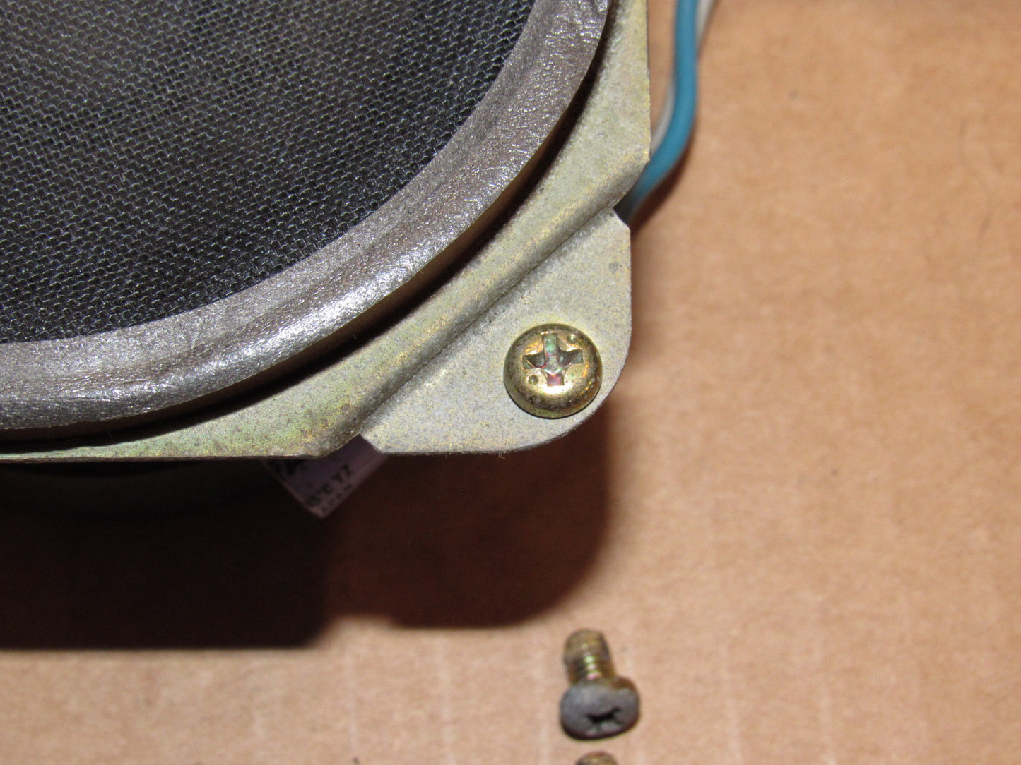 89-92 Toyota Supra OEM Rear Quarter Panel 3 - 1/4 Inches Speaker - Left