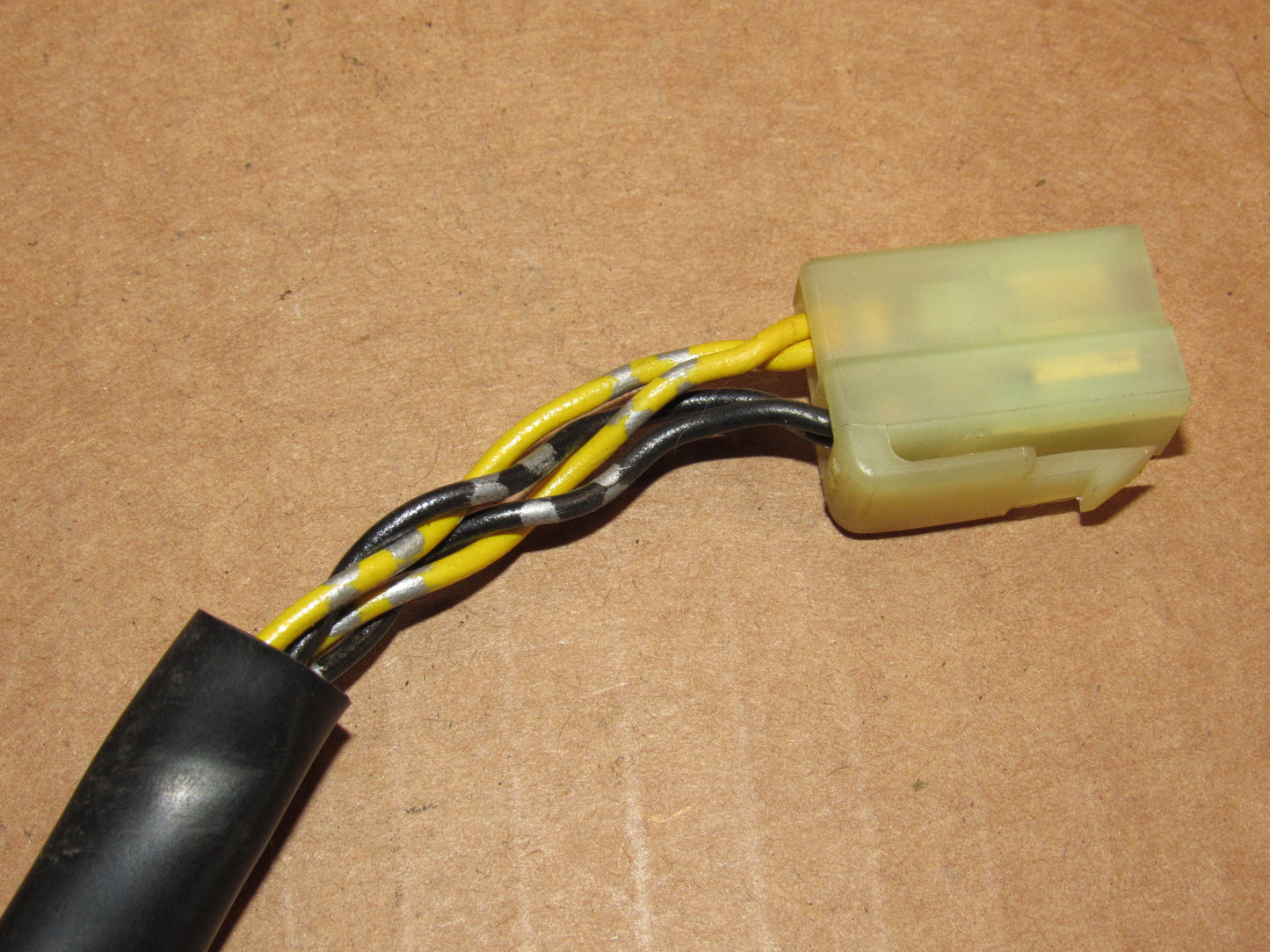 89-92 Toyota Supra OEM Rear Quarter Panel Speaker Pigtail Harness Connector - Left