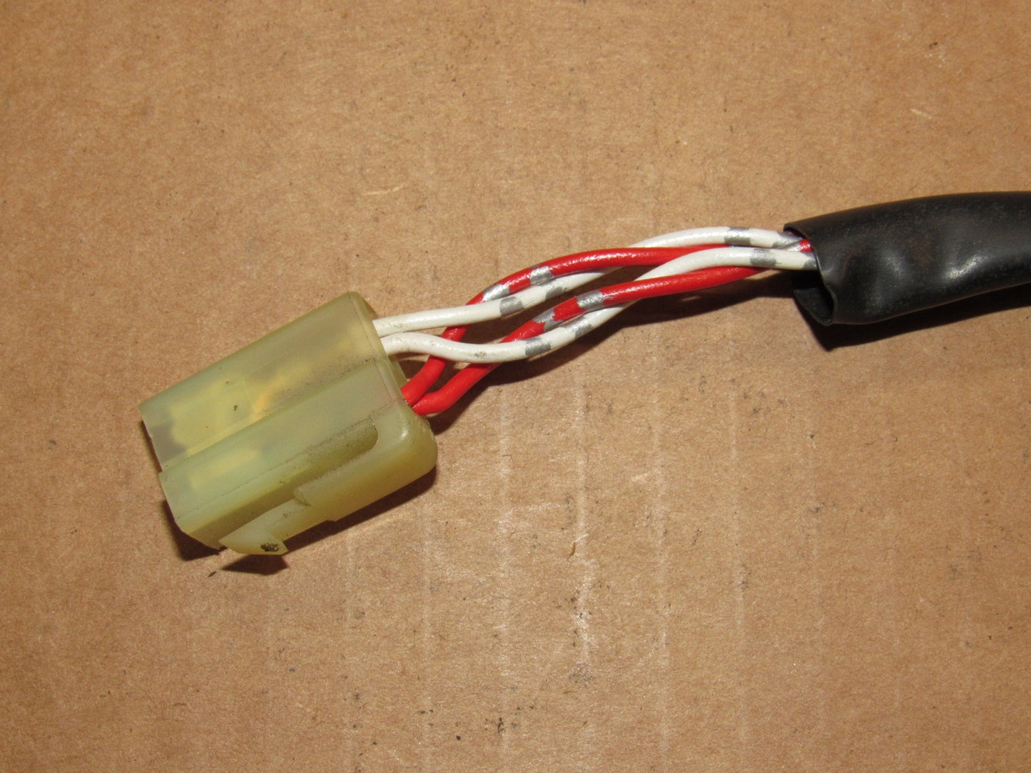 89-92 Toyota Supra OEM Rear Quarter Panel Speaker Pigtail Harness Connector - Right