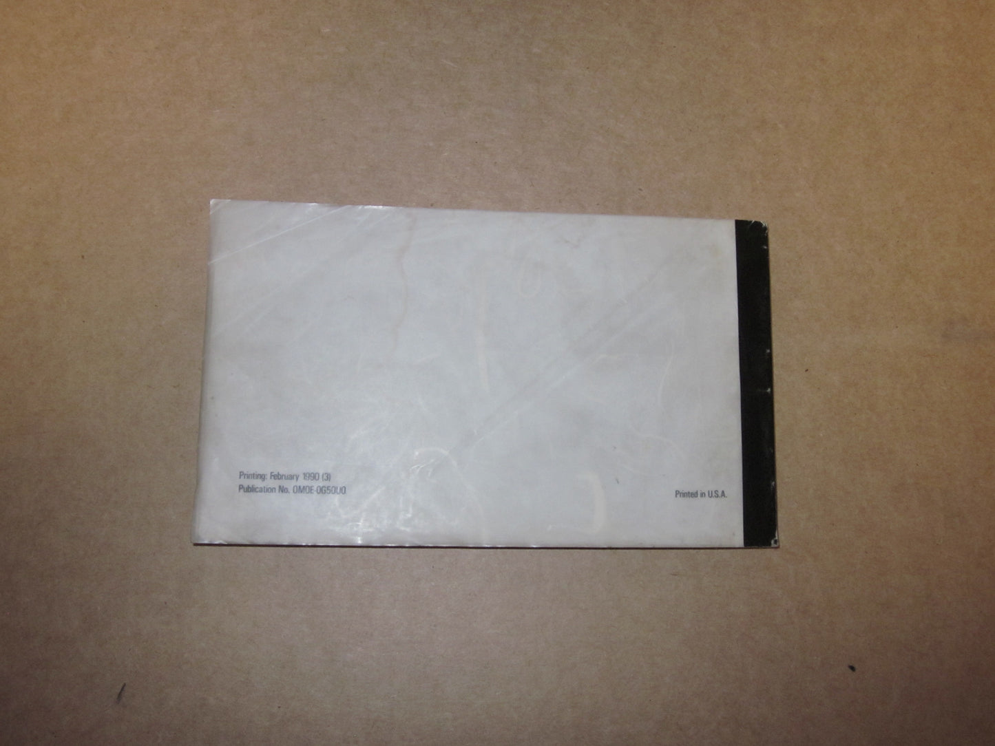 90 Infiniti Q45 Factory Owners Manual