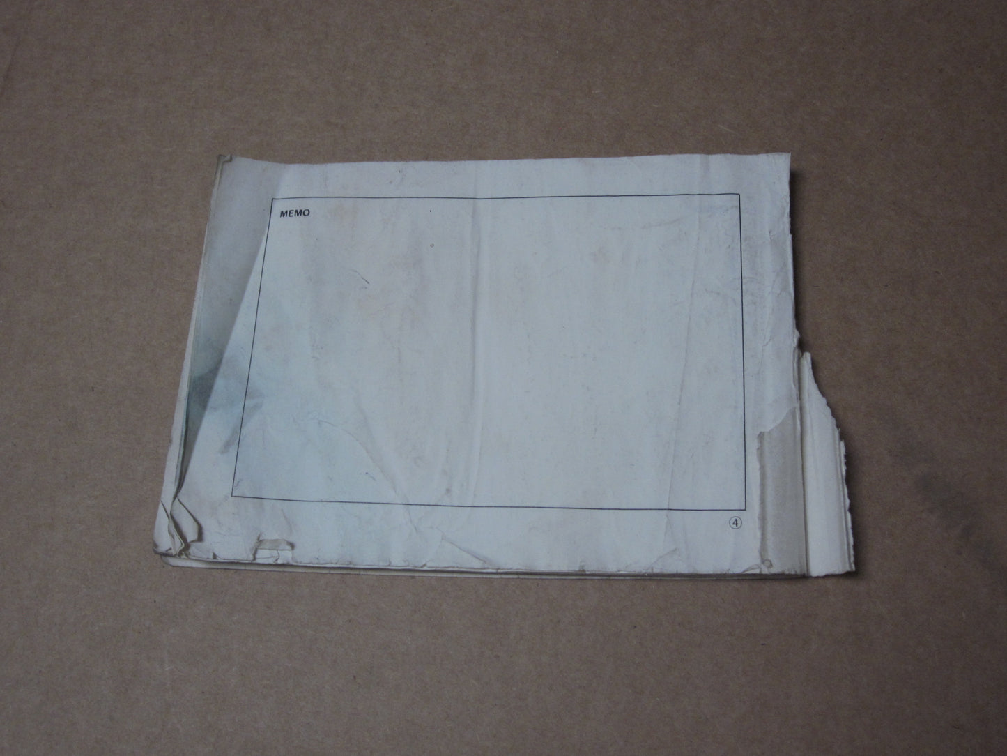 84 Mazda RX7 Factory Owners Manual