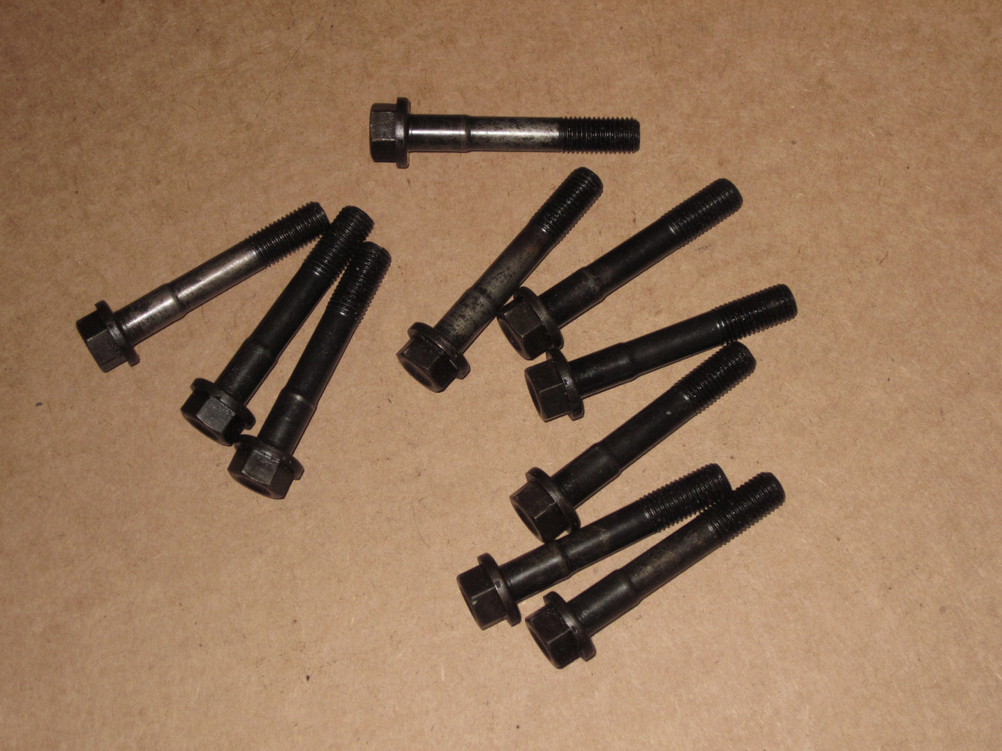 90 91 92 93 Toyota Celica 1.6L OEM Crankshaft Bearing Cap Mounting Bolt Set