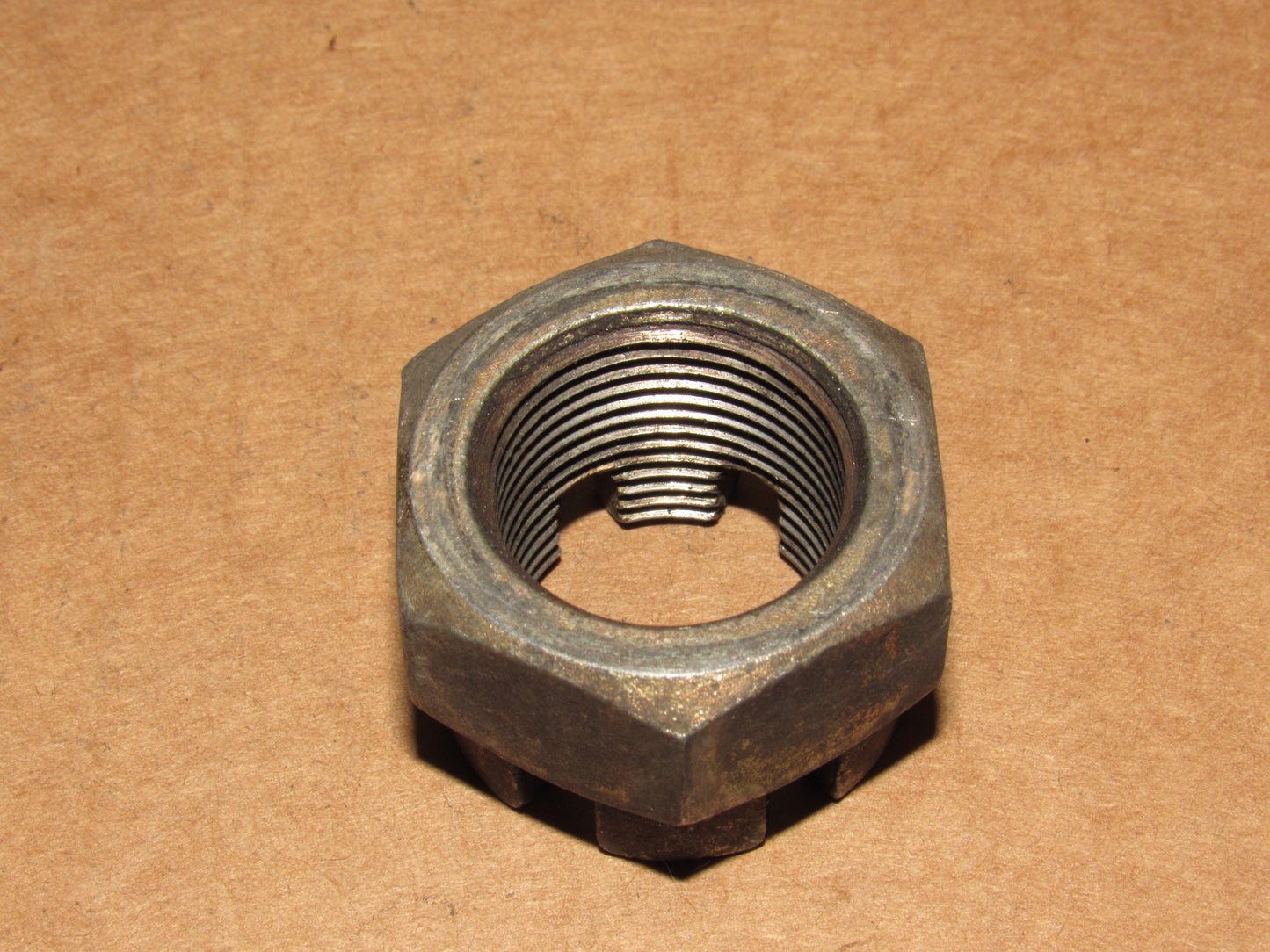 94 95 96 Mitsubishi 3000GT OEM Front Axle Spindle Mounting Lock Nut & Washer