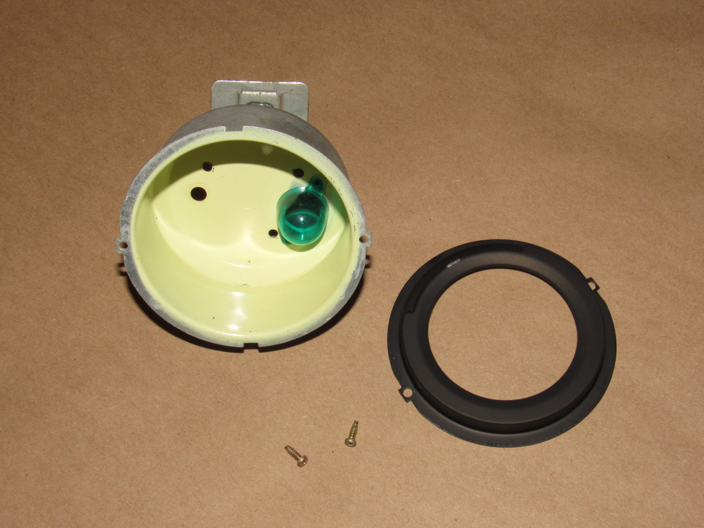 70 71 72 73 Datsun 240Z OEM Dash Analog Clock Housing & Bezel