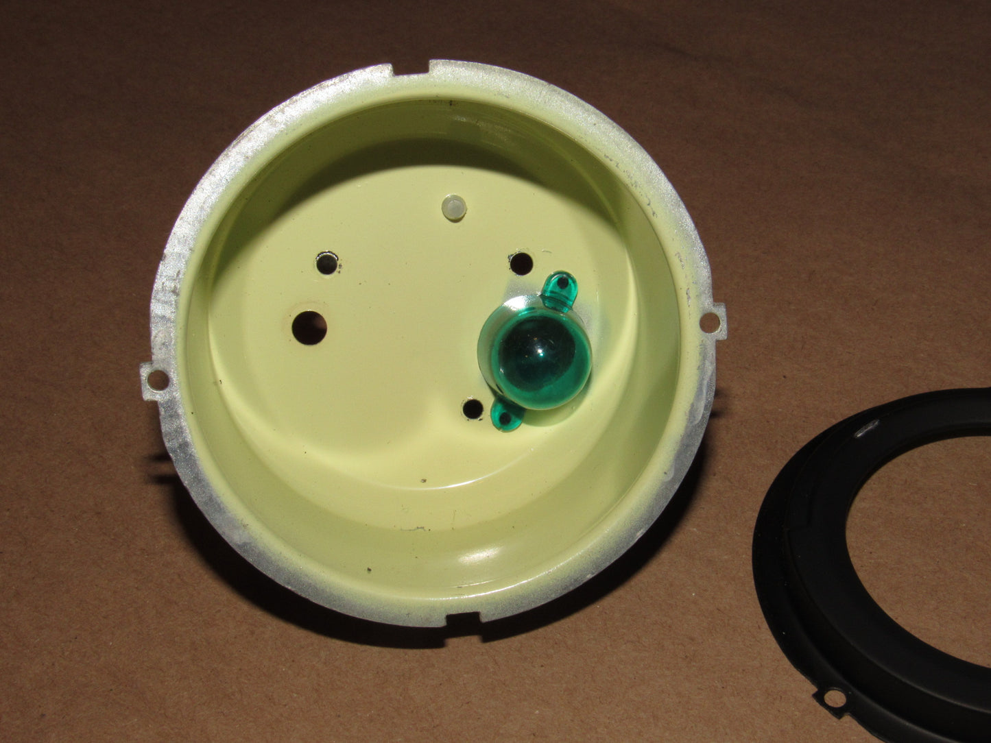 70 71 72 73 Datsun 240Z OEM Dash Analog Clock Housing & Bezel