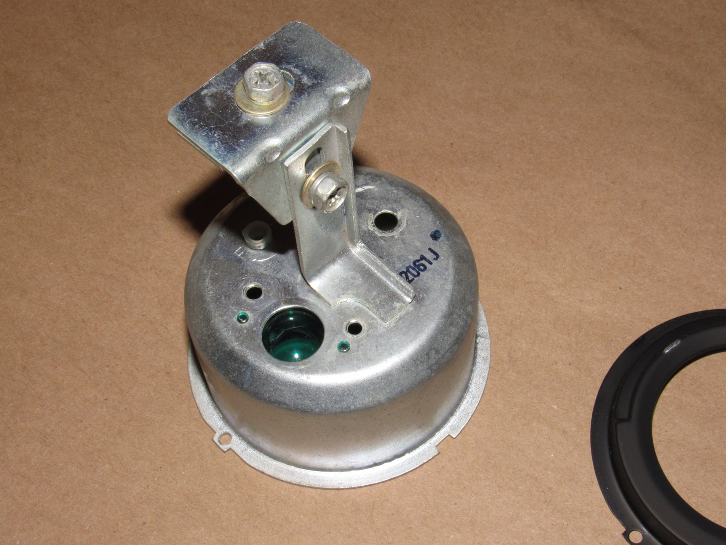 70 71 72 73 Datsun 240Z OEM Dash Analog Clock Housing & Bezel