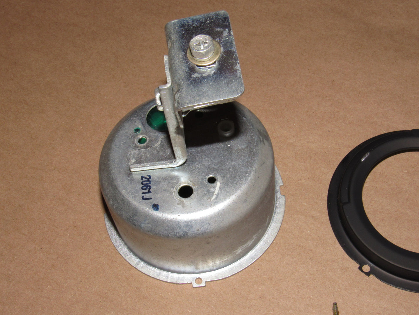 70 71 72 73 Datsun 240Z OEM Dash Analog Clock Housing & Bezel