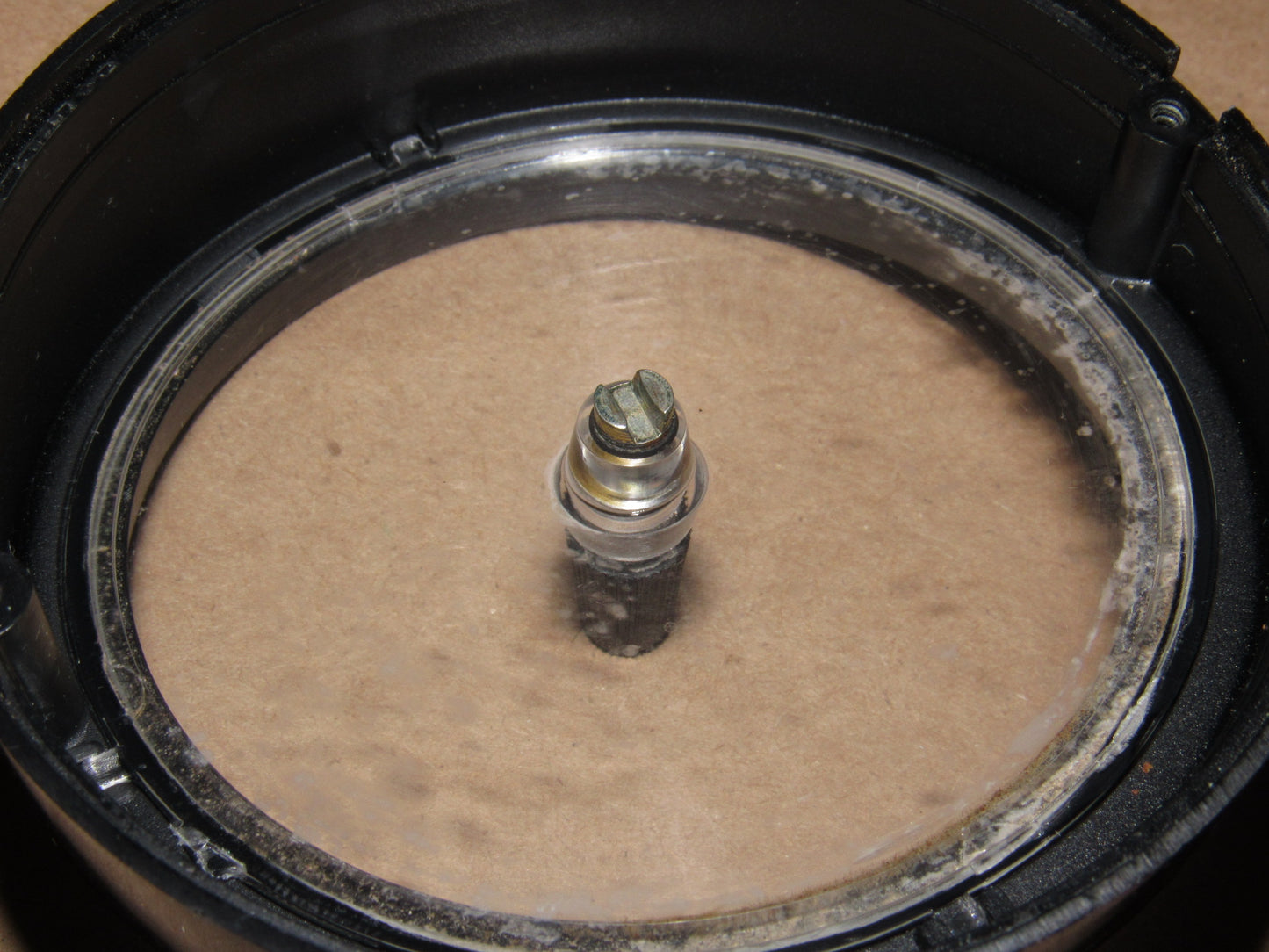 70 71 72 73 Datsun 240Z OEM Dash Analog Clock Face Cover & Adjustment Knob