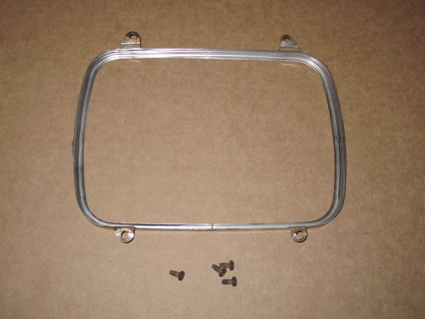 87 88 89 Toyota MR2 OEM Headlight Mount Chrome Bezel - Left