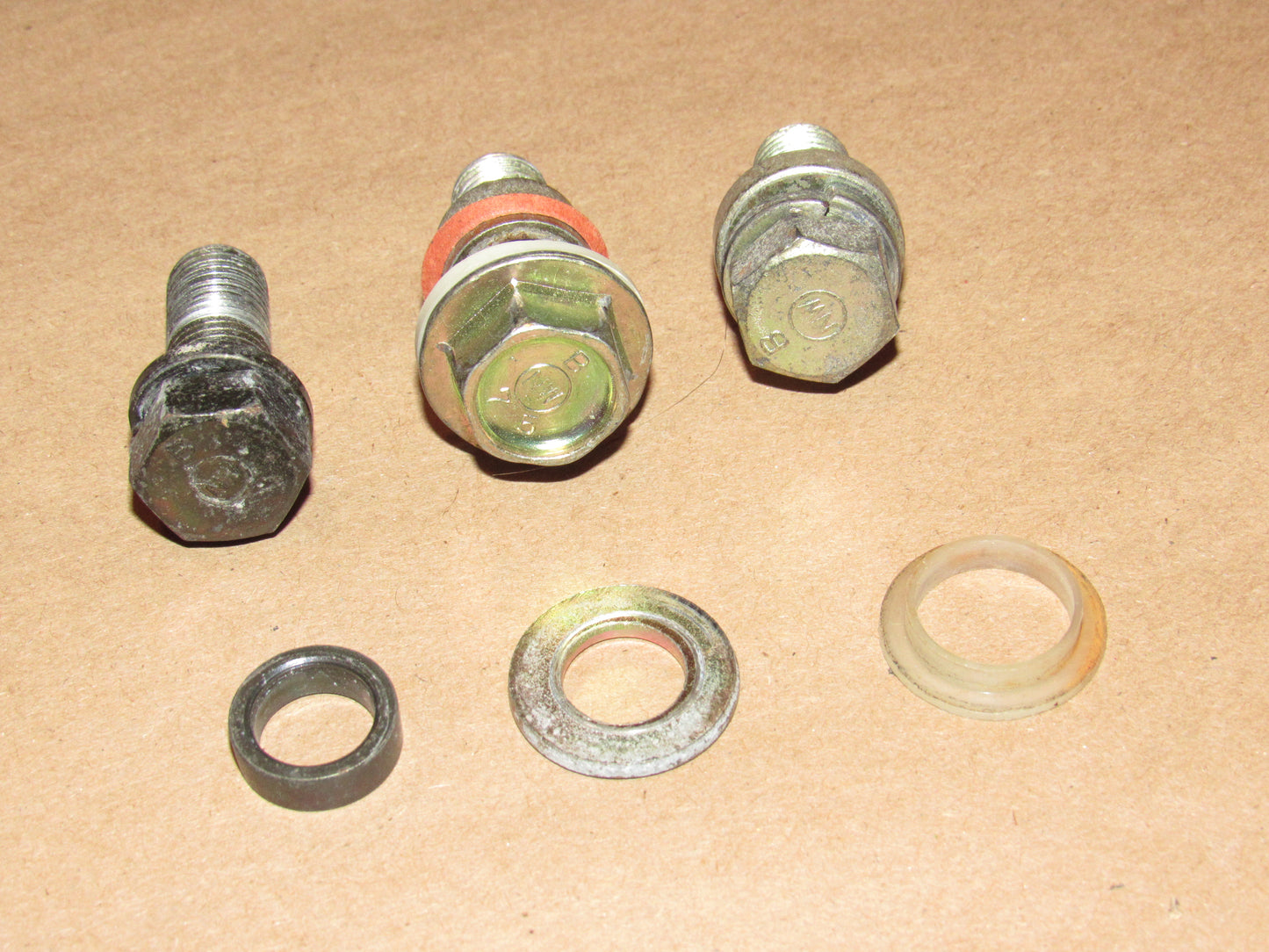 84 85 Mazda RX7 OEM Front Seat Belt Mounting Bolts