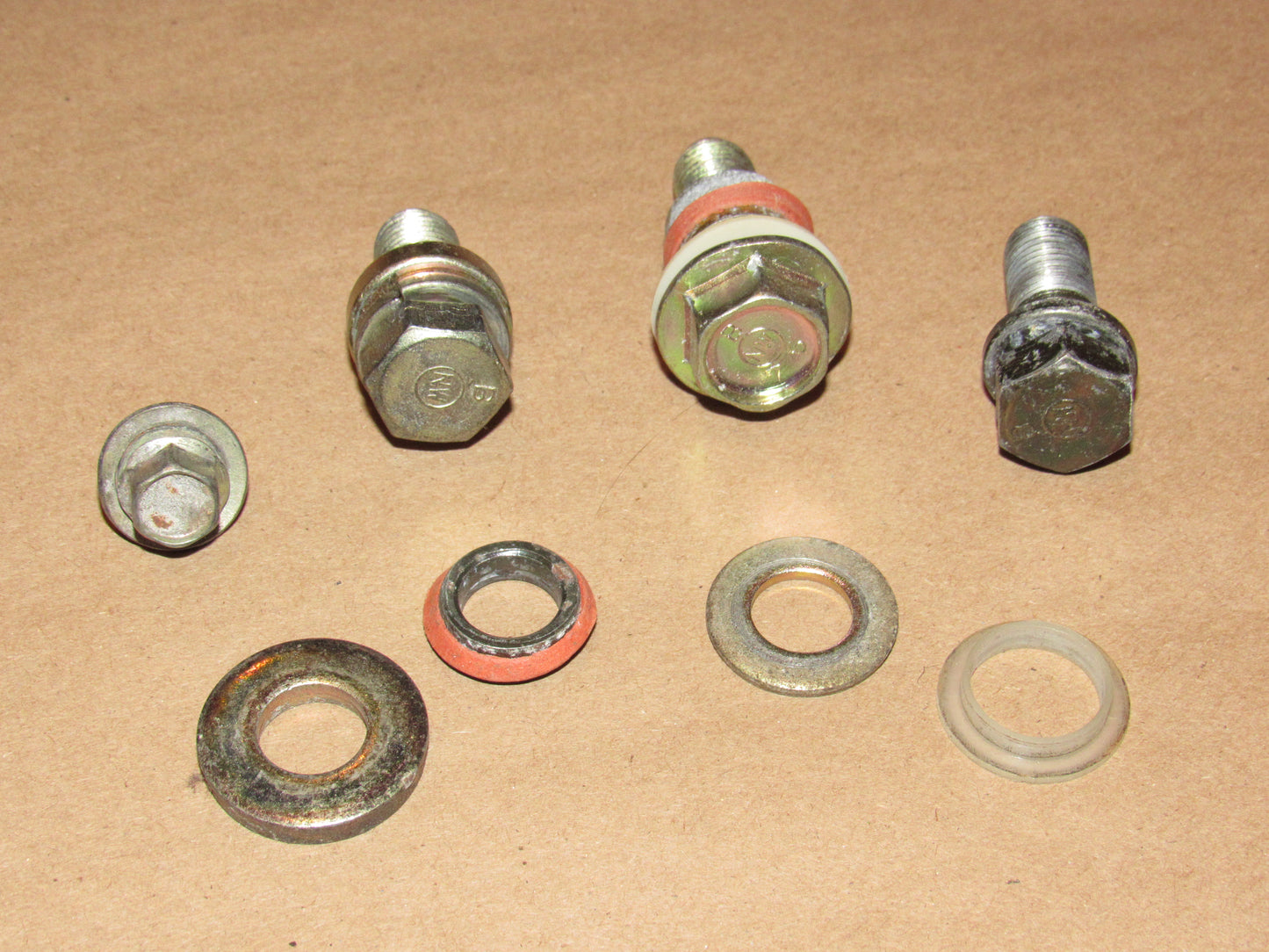 84 85 Mazda RX7 OEM Front Seat Belt Mounting Bolts