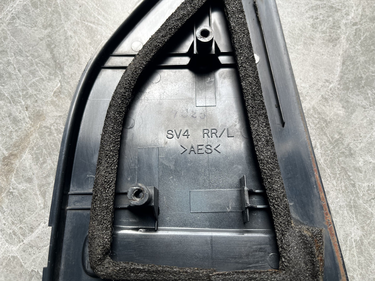 94-97 Honda Accord Sedan OEM JDM Exterior Rear Window Finish Cover Trim - Left