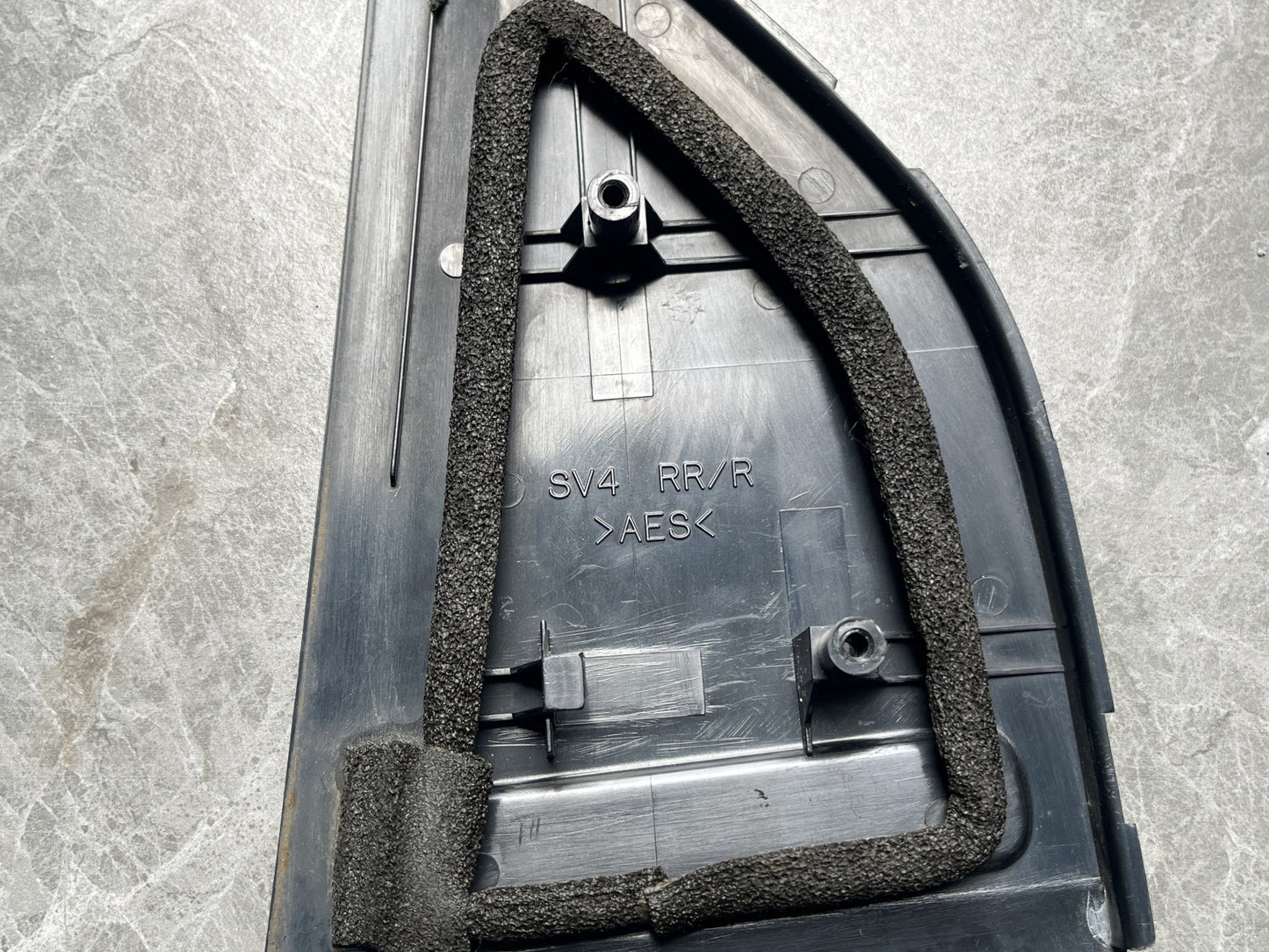 94-97 Honda Accord Sedan OEM JDM Exterior Rear Window Finish Cover Trim - Right