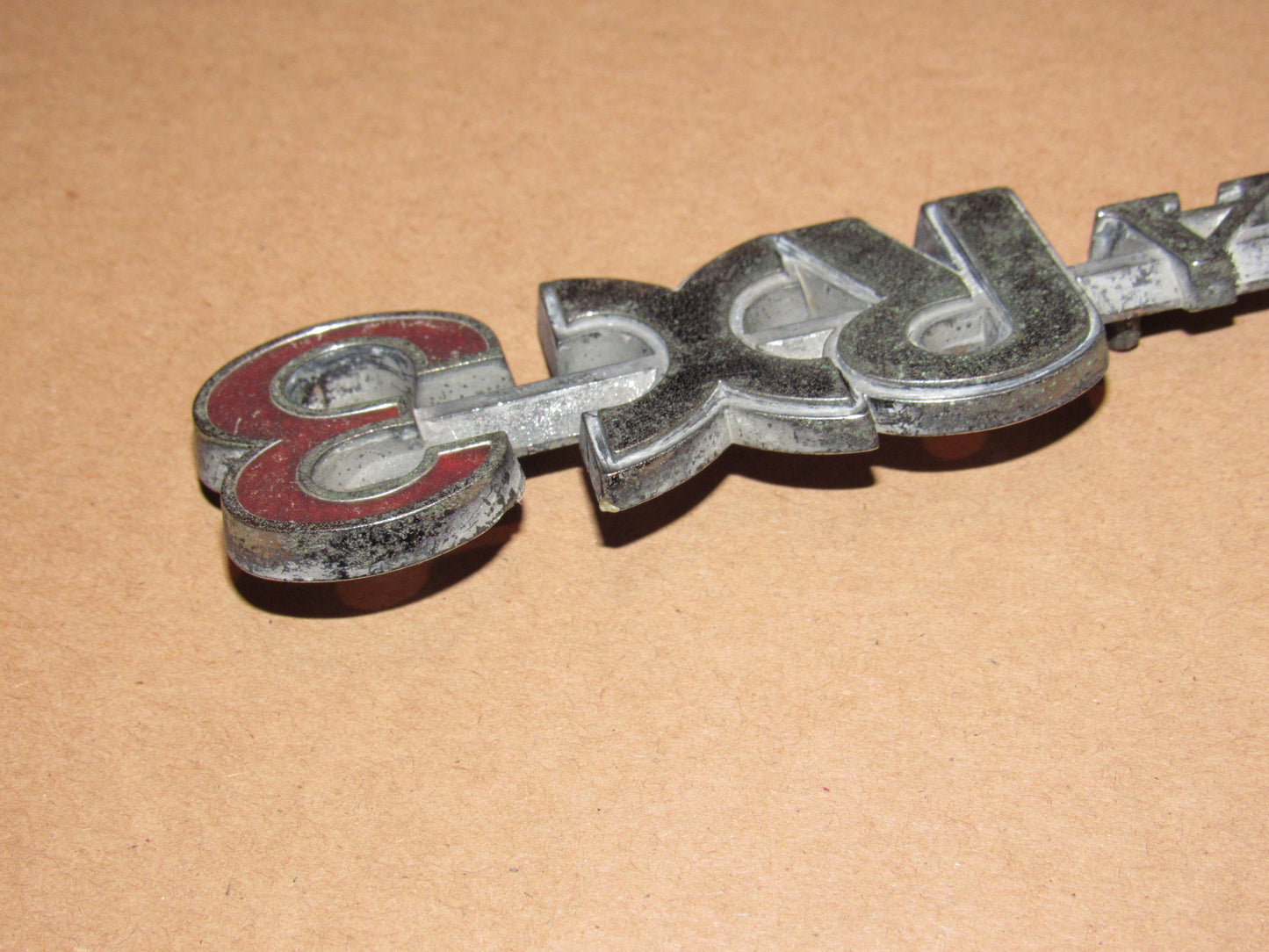 72-78 Mazda RX3 OEM Rear Quarter Panel Badge Emblem