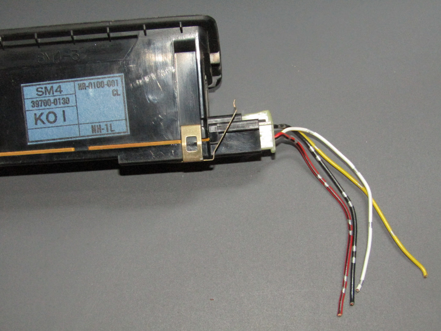 90 91 92 93 Honda Accord OEM Dash Clock Pigtail Harness Connector