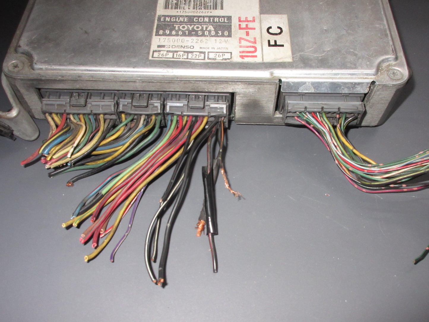 90 91 Lexus LS400 OEM 1UZ-FE 89661-50030 ECU Engine Computer Pigtail Harness