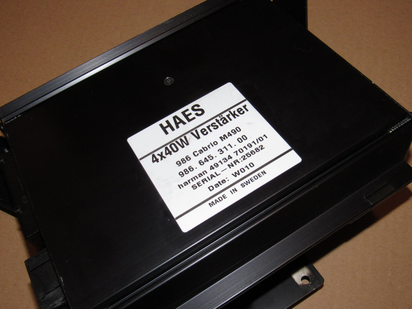 97-04 Porsche Boxster 986 OEM Factory Amplifier Amp
