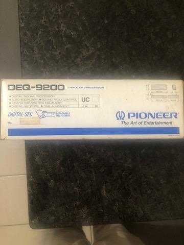 Pioneer Deq-9200 DSP Audio Processor with Auto EQ