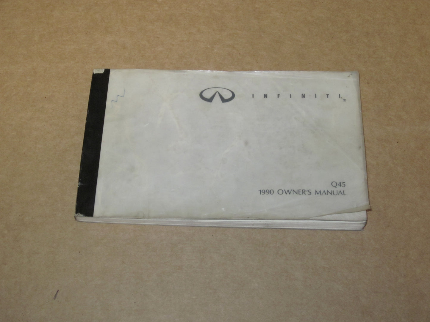 90 Infiniti Q45 Factory Owners Manual