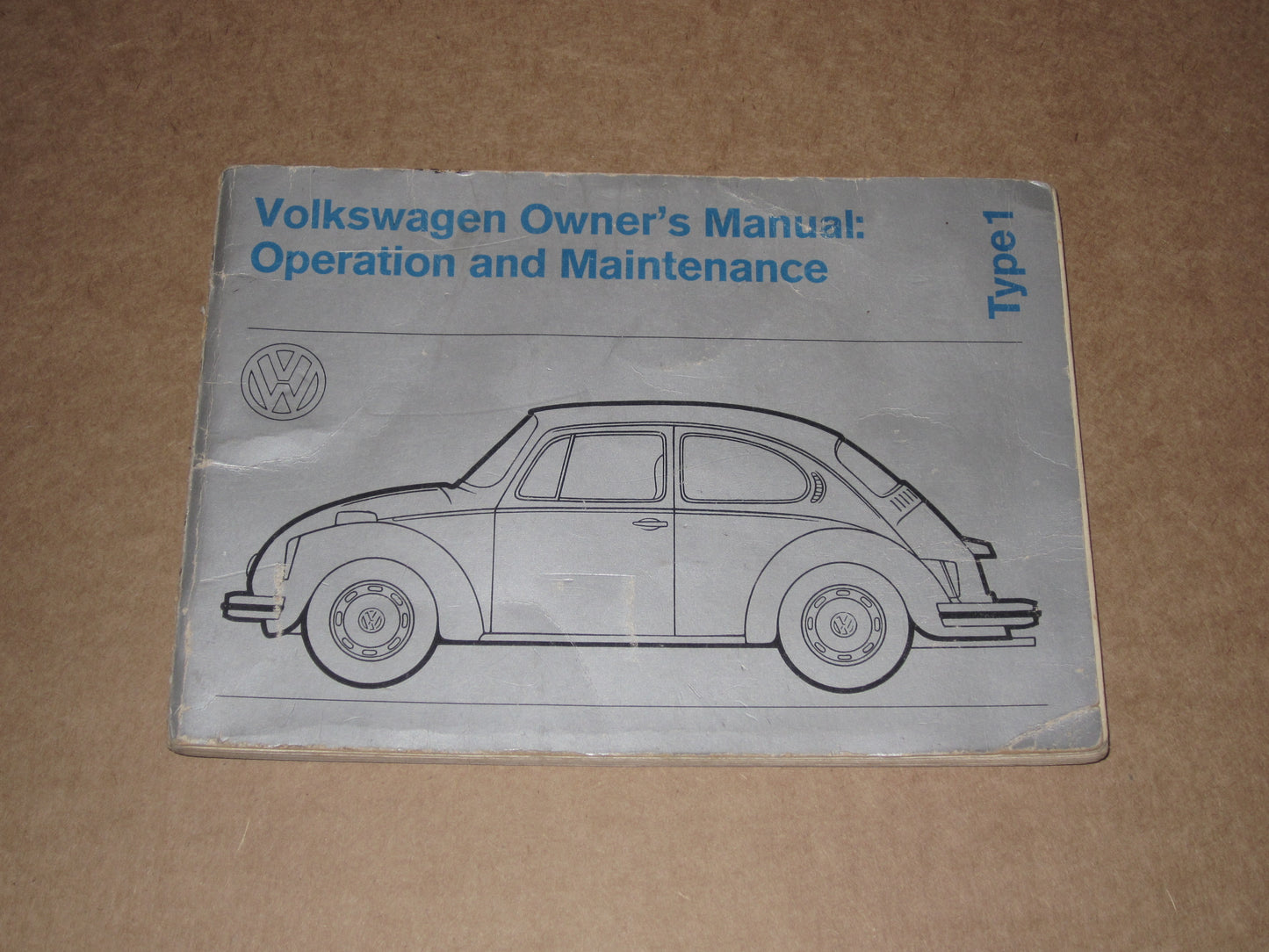 1973 Type1 Volkswagen Owners Manual Operation & Maintenance
