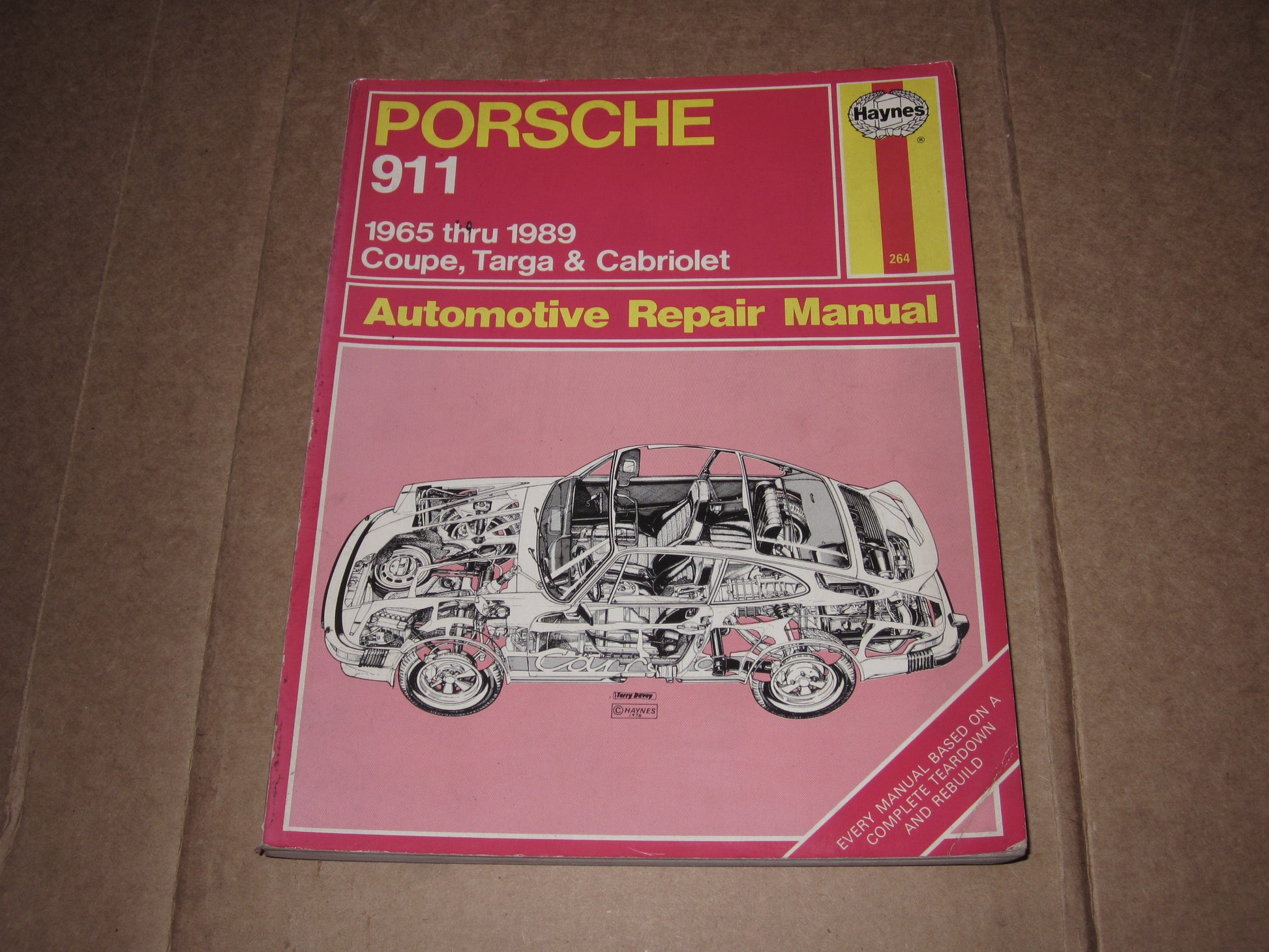 65-89 Porsche 911 Coupe Targa & Cabriolet Repair Manual