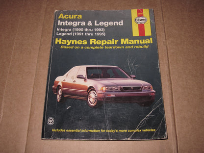 90 91 92 93 94 95 Acura Integra Legend Repair Manual