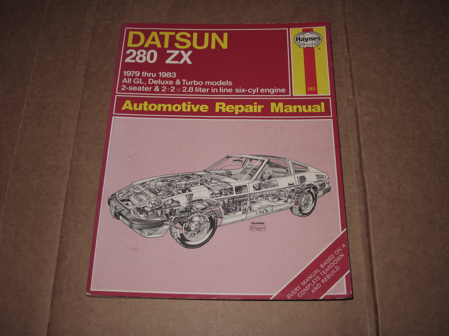 79 80 81 82 83 Datsun 280zx Repair Manual