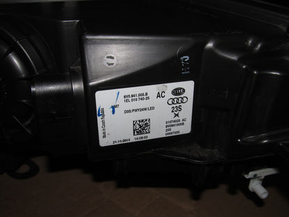 15 16 Audi A3 S3 OEM Headlight Assembly - Left