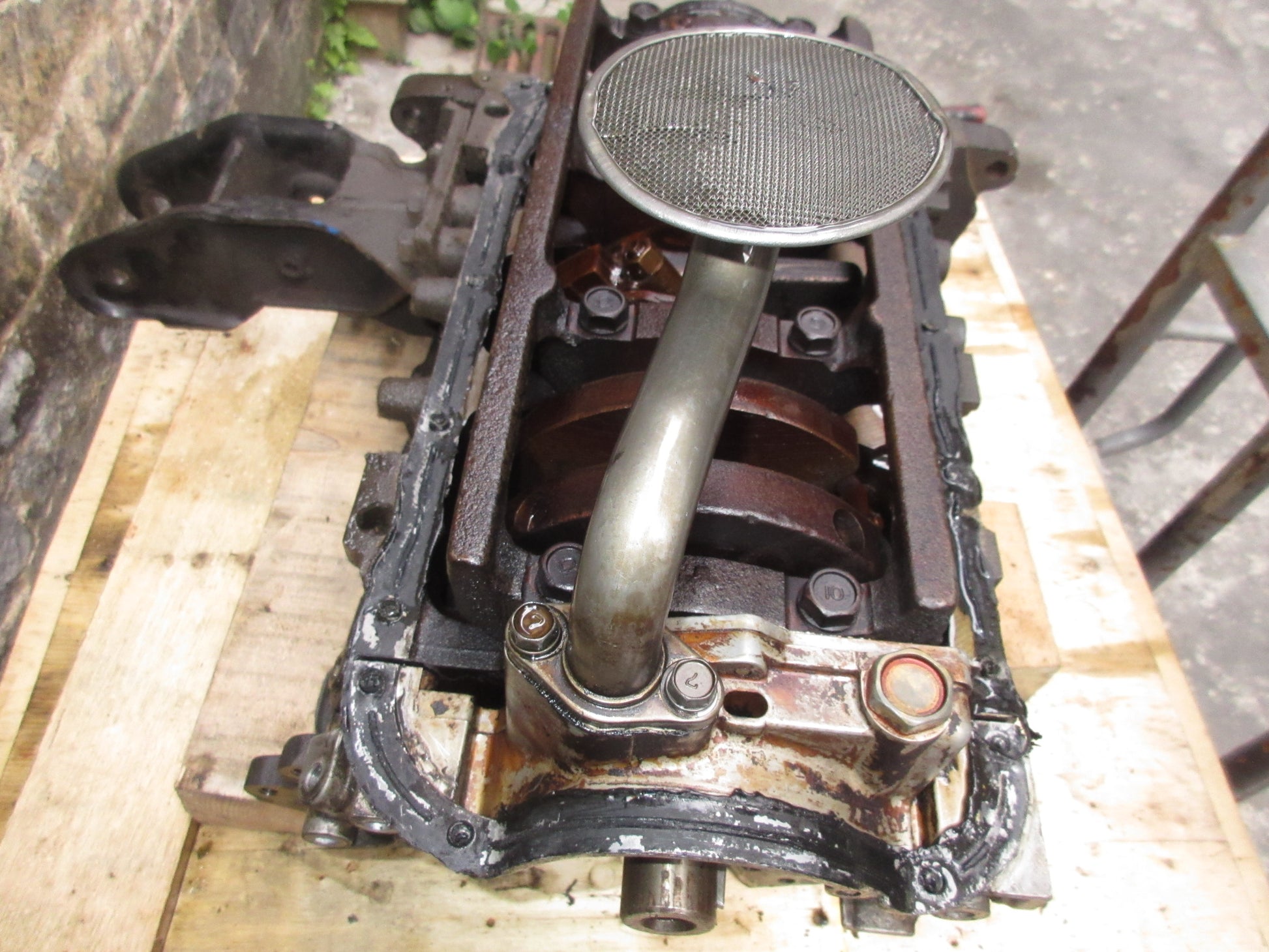 91 92 Mitsubishi 3000GT 3.0L DOHC OEM Engine Oil Pump Pick Up Tube Screen