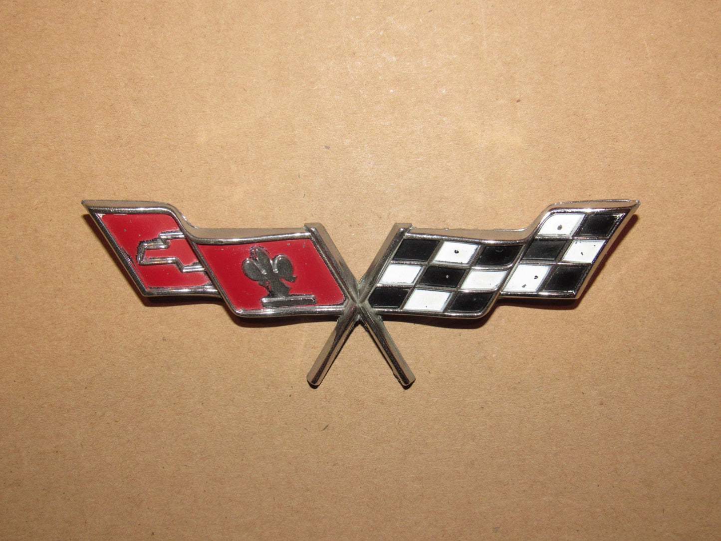 77-79 Chevrolet Corvette OEM Front Fender Badge Emblem