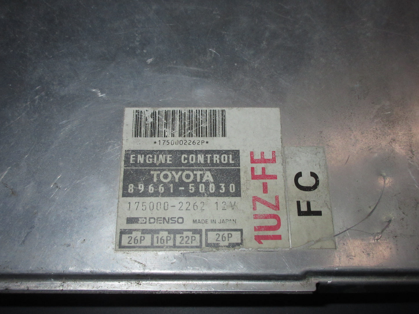 90 91 Lexus LS400 OEM 1UZ-FE ECU Engine Computer 89661-50030