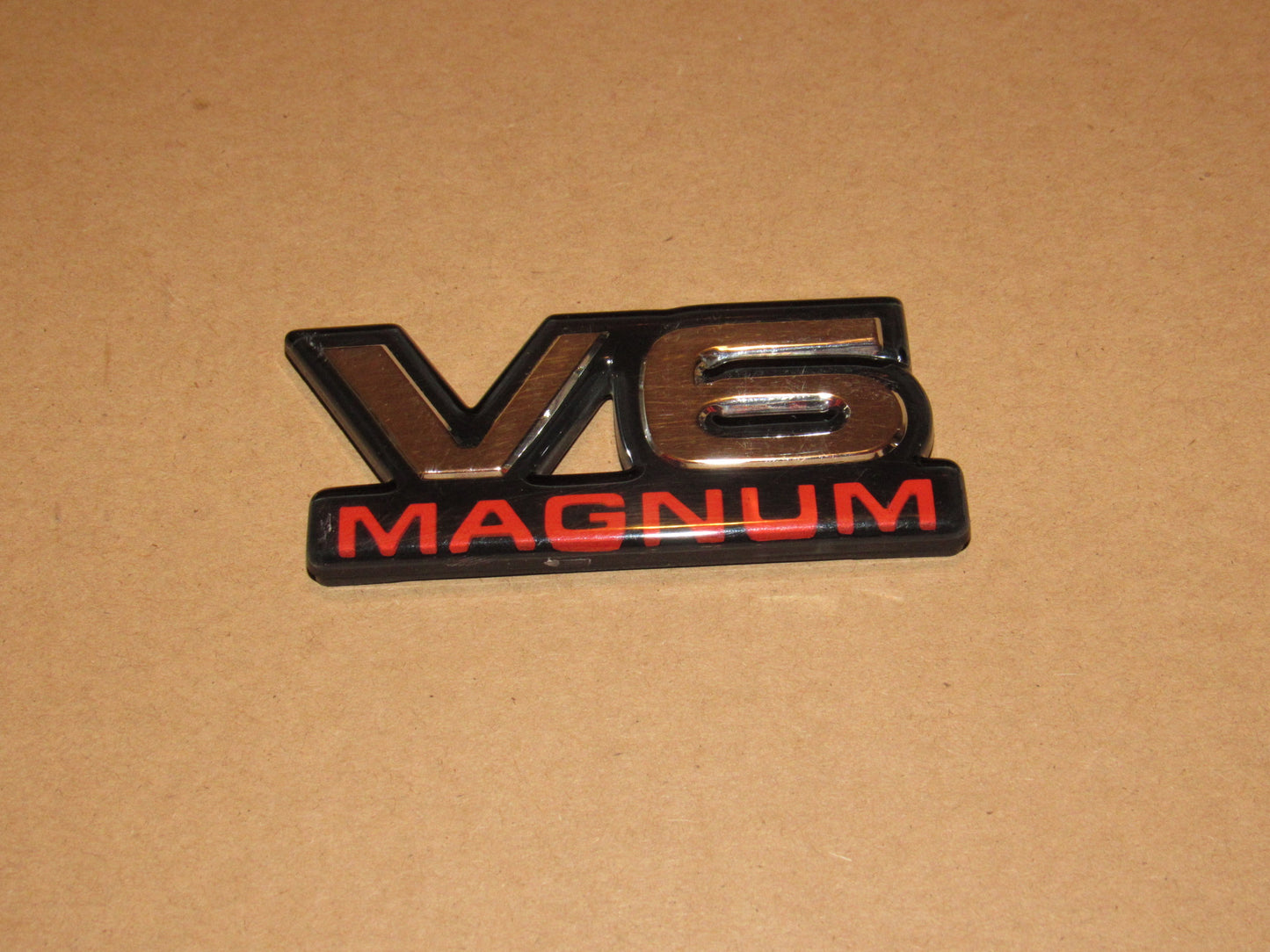 94-01 Dodge Ram OEM Front Door V6 Magnum Badge Emblem