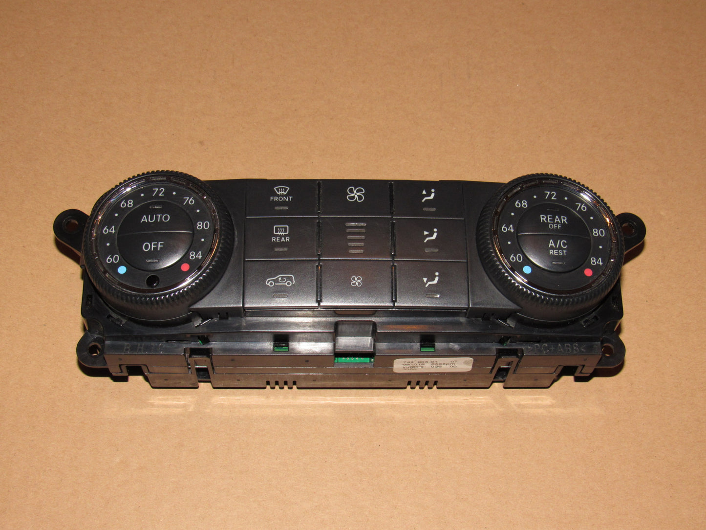 06-08 Mercedes Benz ML350 OEM HVAC Temperature Climate Control Unit